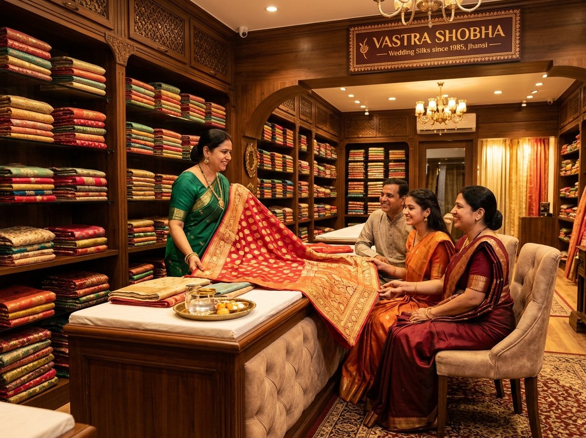 Ravindra Sarees Modern Showroom